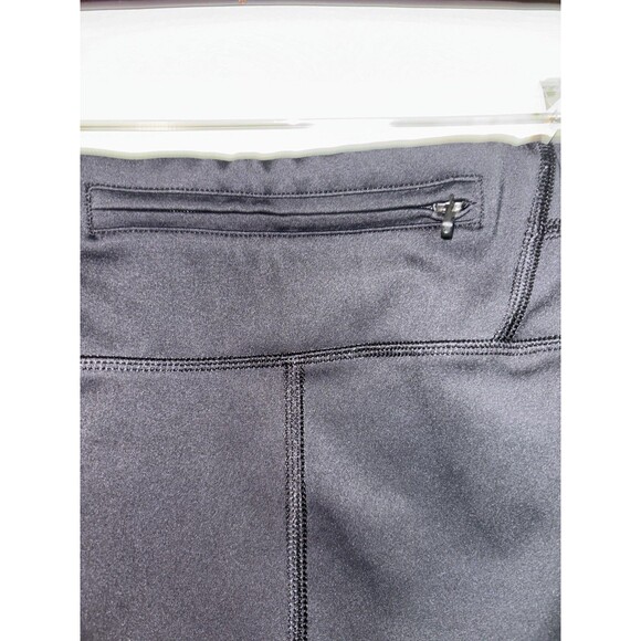 Athleta Spectrum Sonar 7/8 Leggings Black Size Small Compression Reflective - Picture 4 of 6